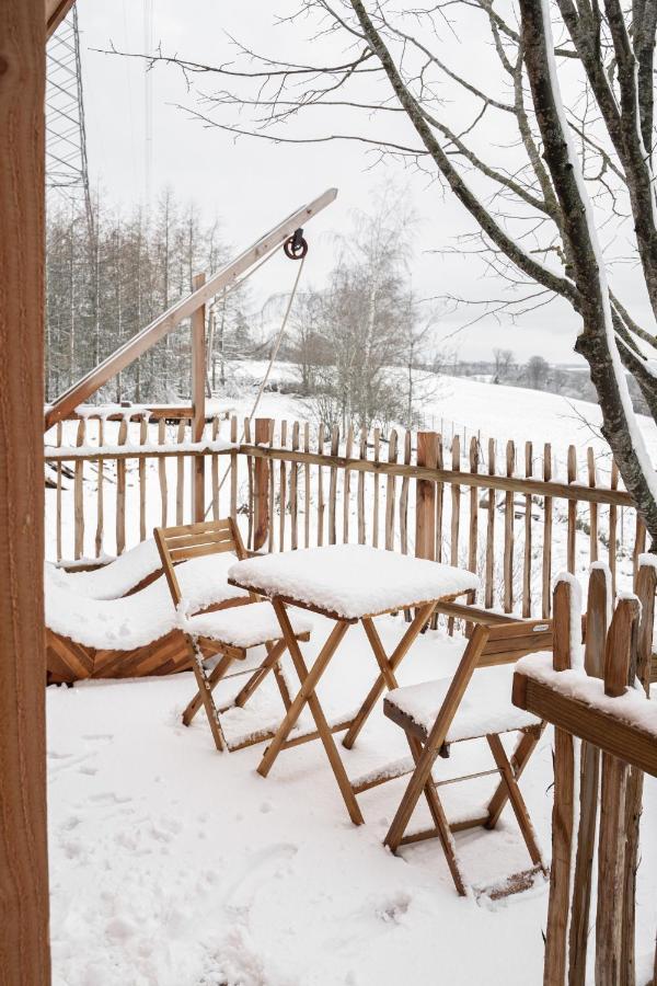 La Cabane Ofuro Villa Celles  Exterior foto